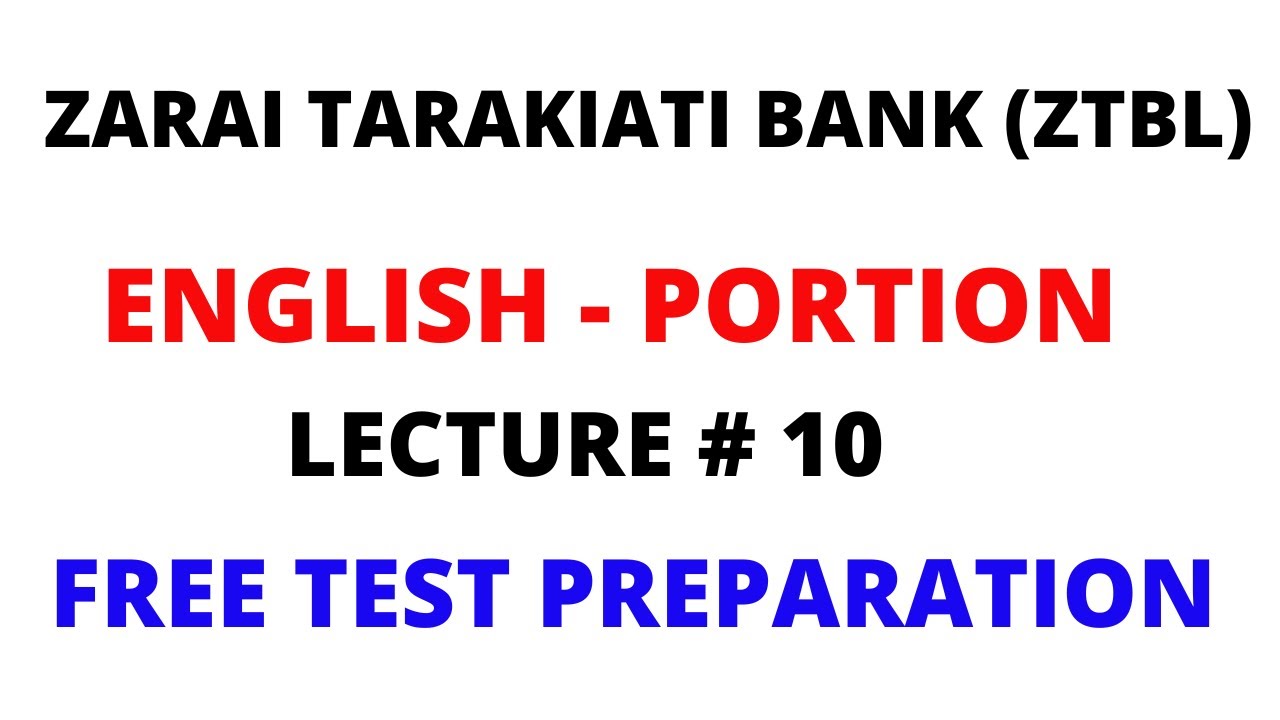 ENGLISH PORTION ZTBL OG-3/LECTURE# 10/guidancetips