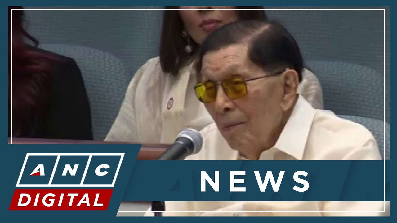 Enrile questions INC's stance on Duterte impeachment |ANC