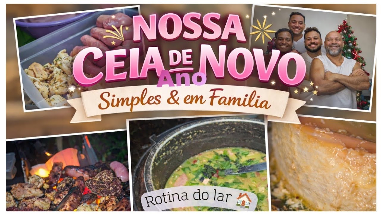 Ceia de Ano Novo em Casa | Simples, Aconchegante e Cheia de Amor