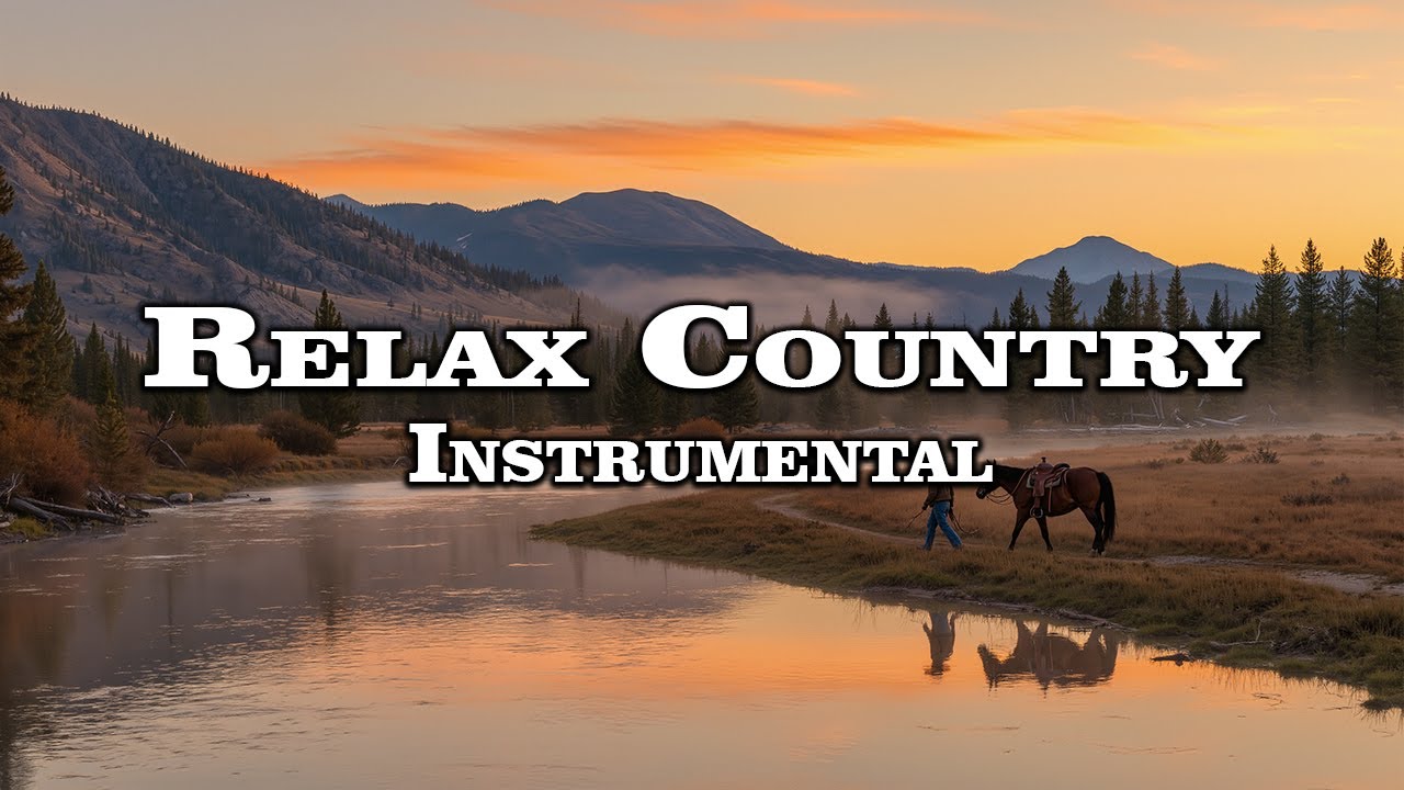Relax Country Instrumental - Golden Road Escape - Relaxing Rustic Country Instrumental