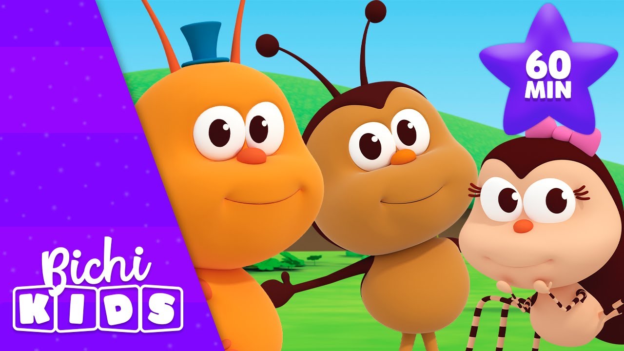 As Melhores 30 Canções de Bichikids 🦋 | O Reino Infantil