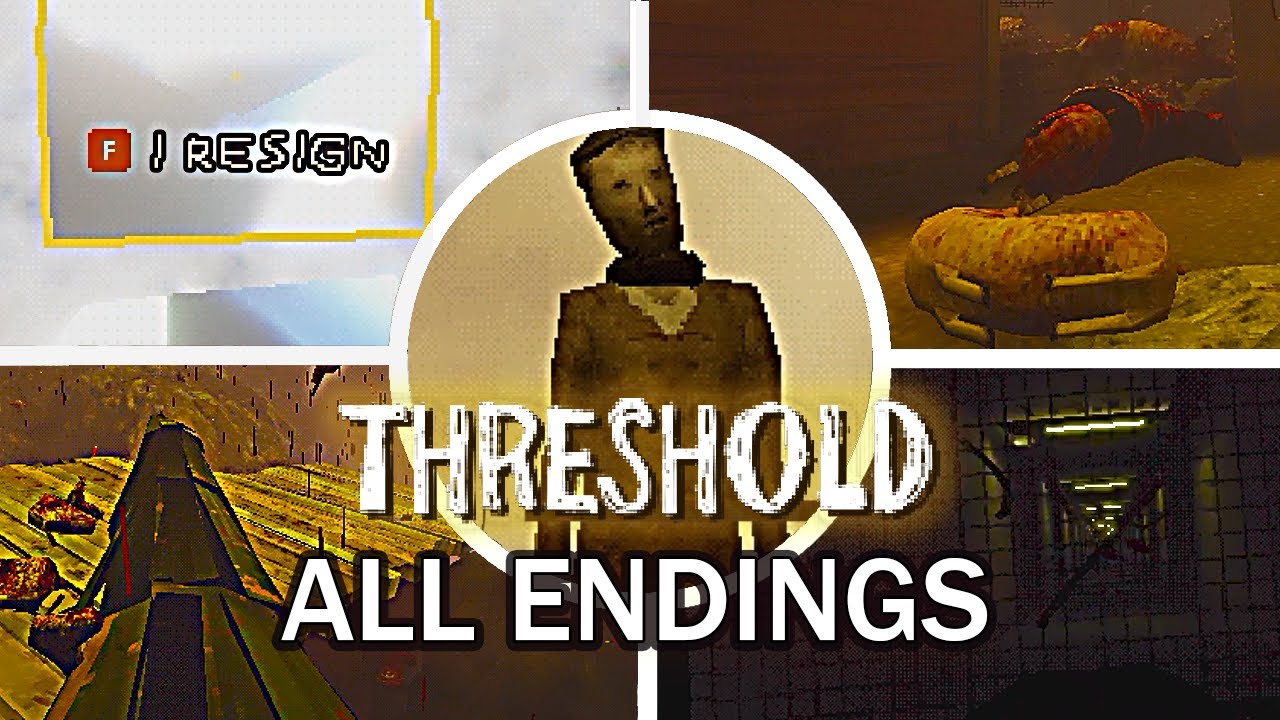 THRESHOLD - All Endings (Secret, True, Good, Bad, Out of Bounce)