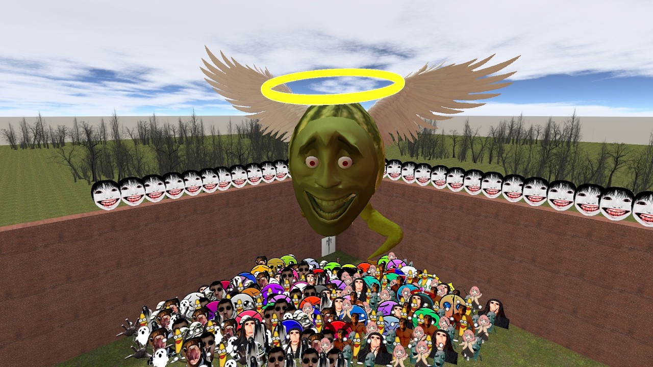 I Spawned The ANGEL Obunga… Now The Whole Nextbot Army Is Worshipping Him 😱👼
