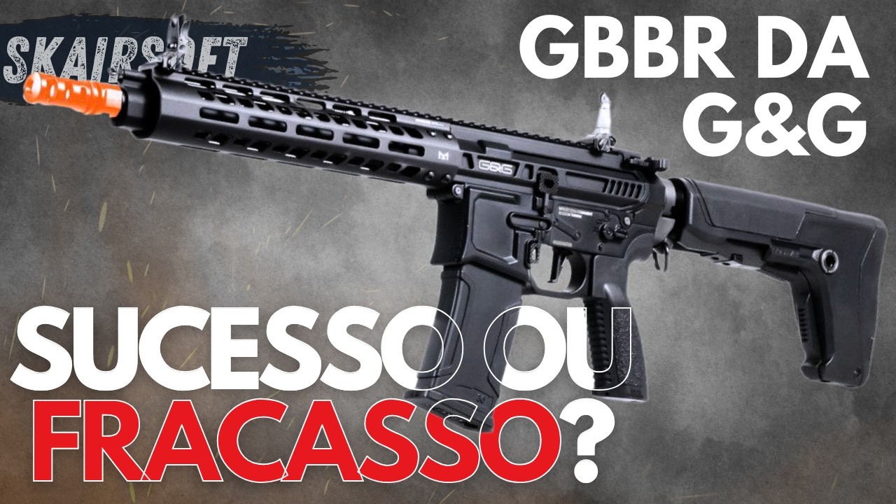 A G&G voltou pra briga das GBBRs! | MGCR 556 | REVIEW