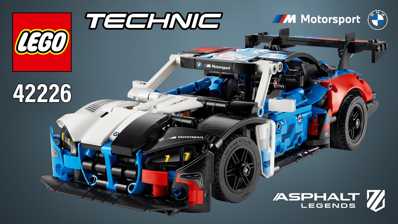 LEGO Technic BMW M4 GT3 EVO (42226) [747 деталей] Пошаговая инструкция по сборке @TopBrickBuilder