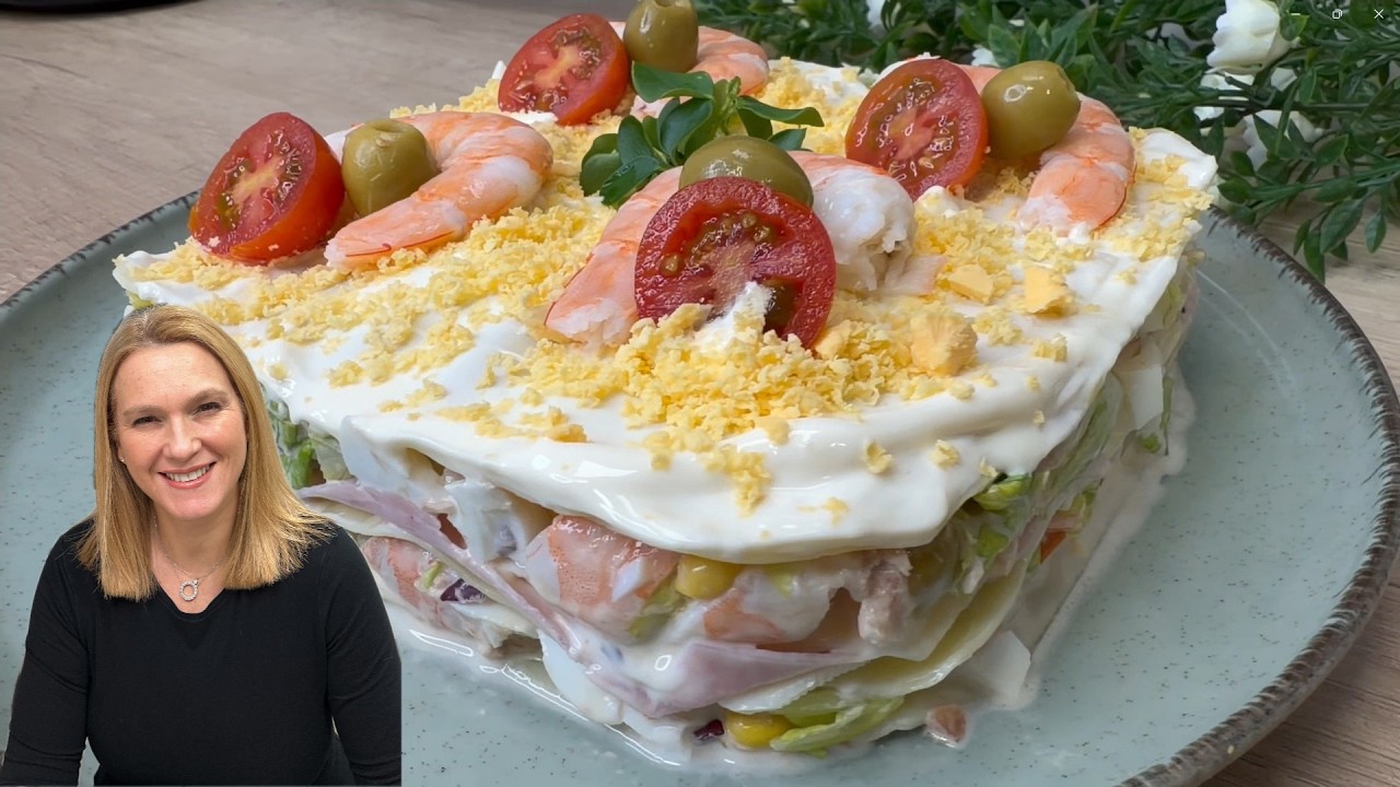 👩&zwj;🍳LASA&Ntilde;A FR&Iacute;A o LASA&Ntilde;A de VERANO🥰, receta muy sencilla explicada paso a paso, &iexcl;sale riqu&iacute;sima!💚❤️