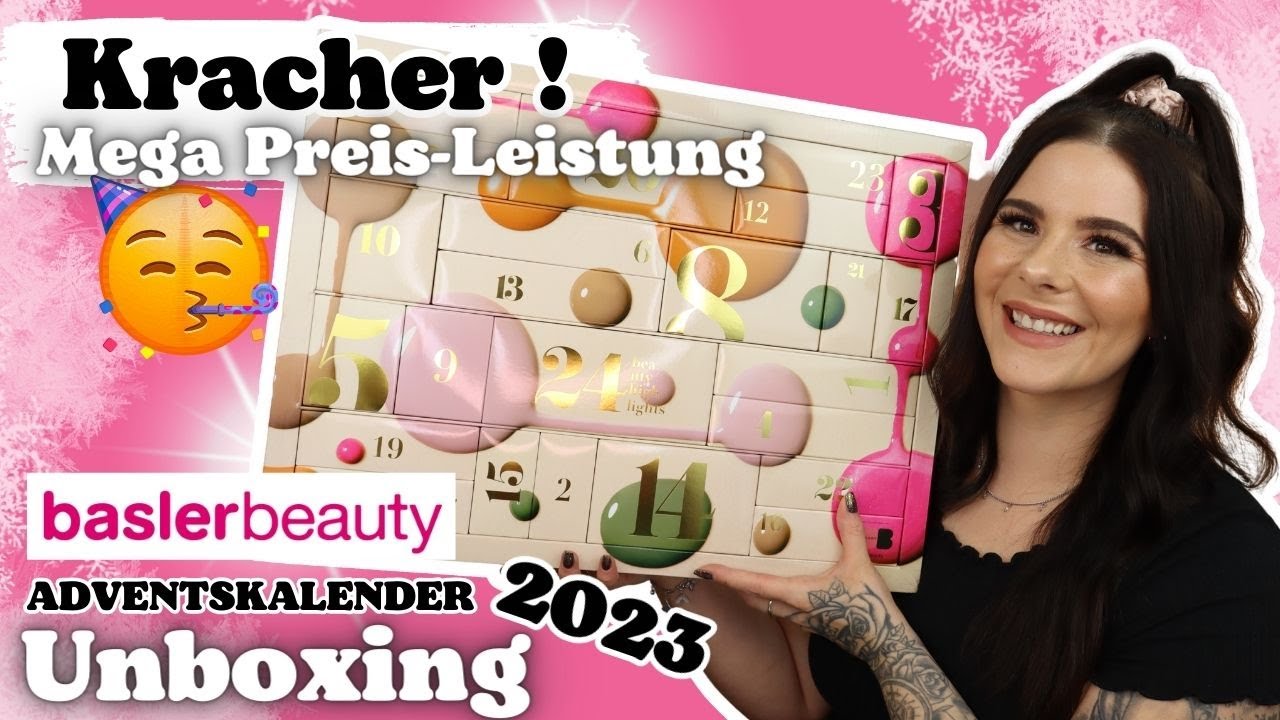 Ein KRACHER! 🥳 Basler Beauty ADVENTSKALENDER 2023 | 24 Türchen Unboxing