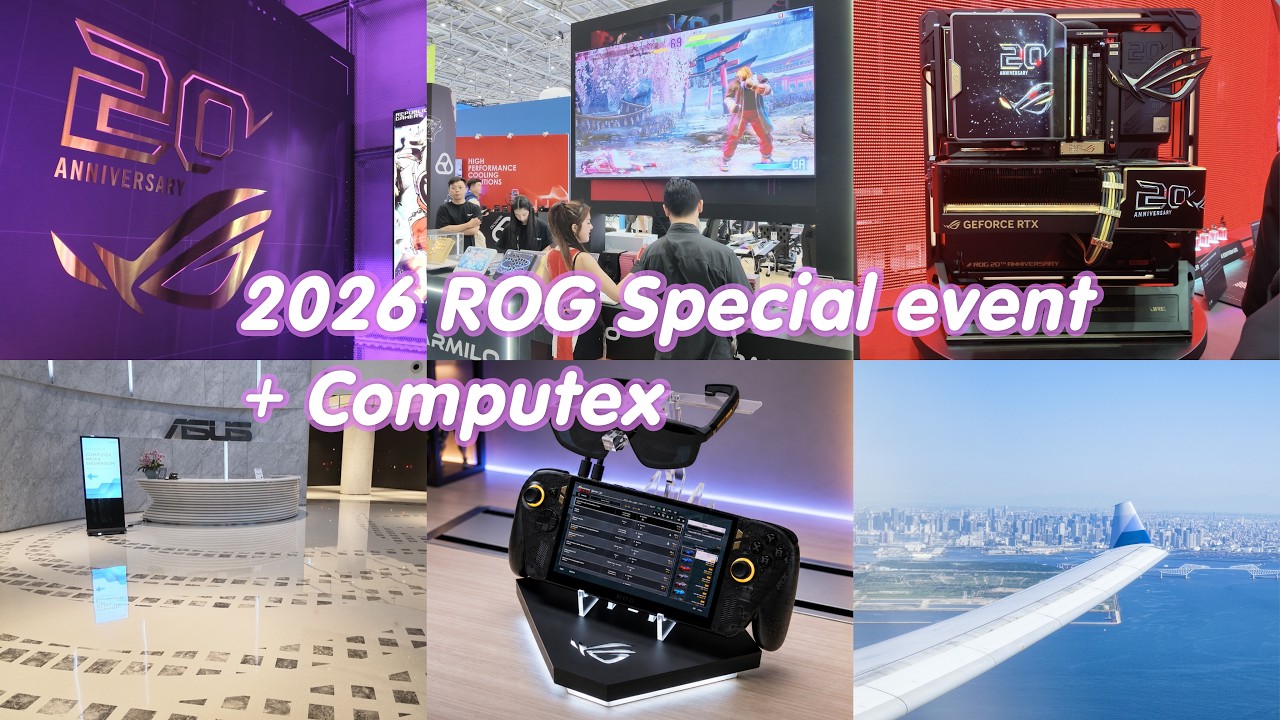 ✨ROG Invited Me to See the New ROG Xbox Ally X20 | Inside ASUS HQ & ROG New Products✨COMPUTEX 2026
