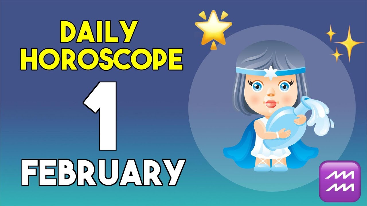 Aquarius horoscope today - February 1, 2026