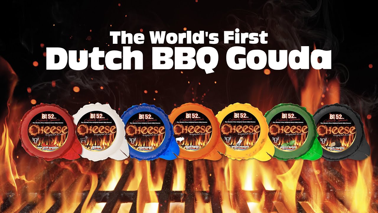Rindless Dutch BBQ Gouda - BBQ52 Culinary Specials
