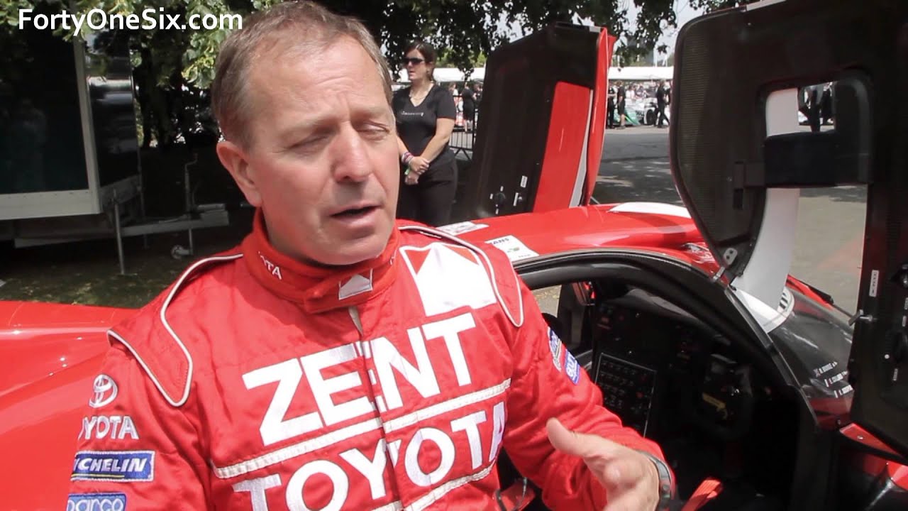 Martin Brundle on the legendary Toyota GT One | Festival of Speed 2013