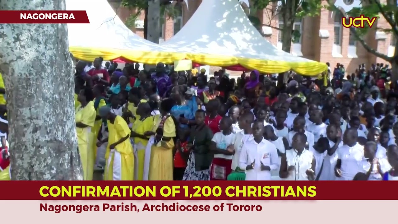 Confirmation of 1,200 Christians | Nagongera Parish, Archdiocese of Tororo