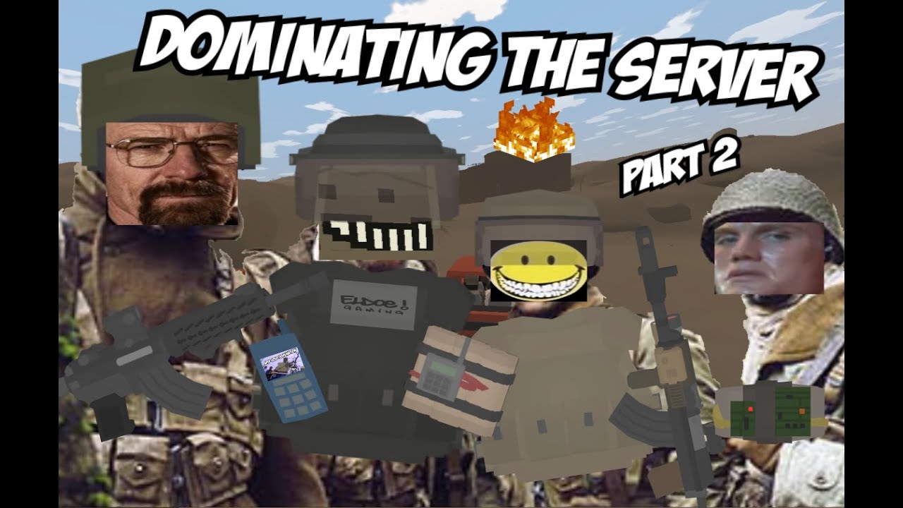 We DOMINATED The WHOLE SERVER On Vanilla ARID | Unturned [2/2]