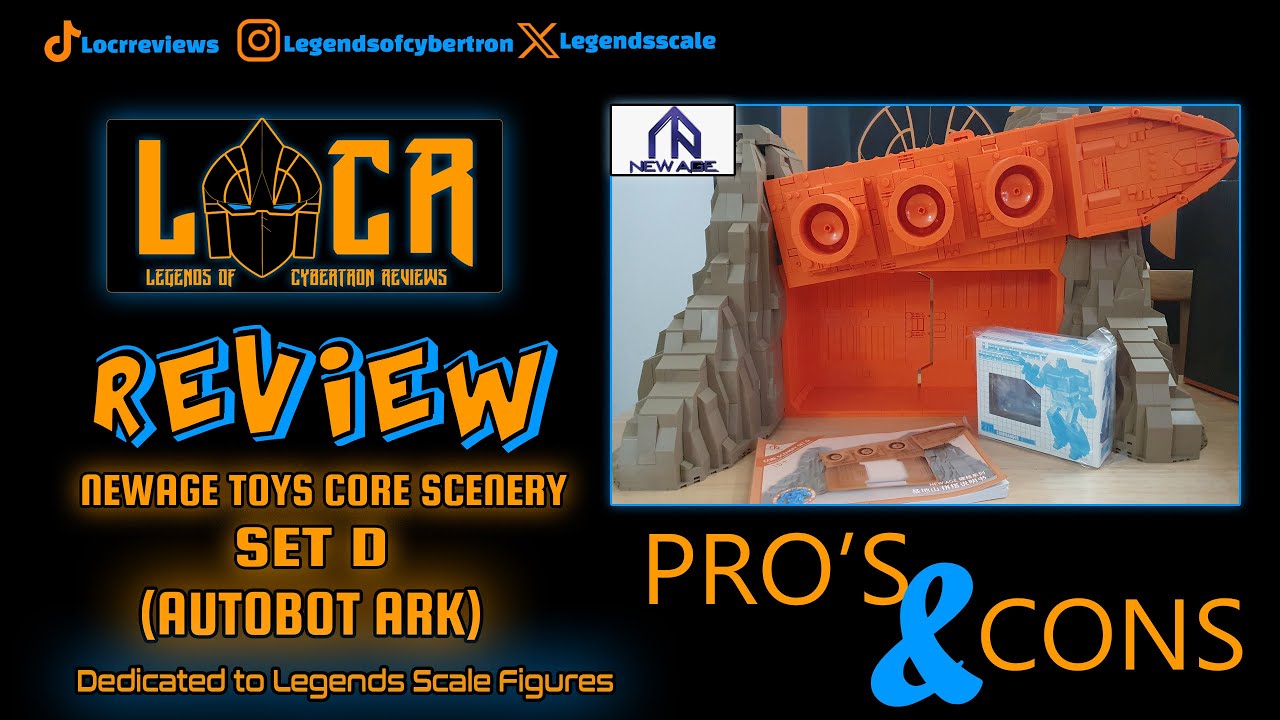 Newage Toys Core Scenery Set D PRO'S & CONS (AUTOBOT ARK)