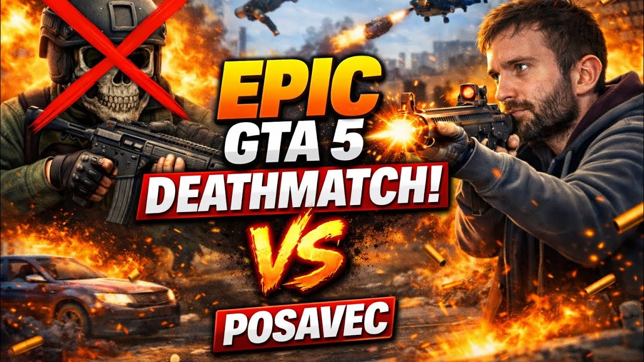 KAKO OVAJ COVEK PUCA-GTA 5 Deathmatch DUPLI GAMEPLAY