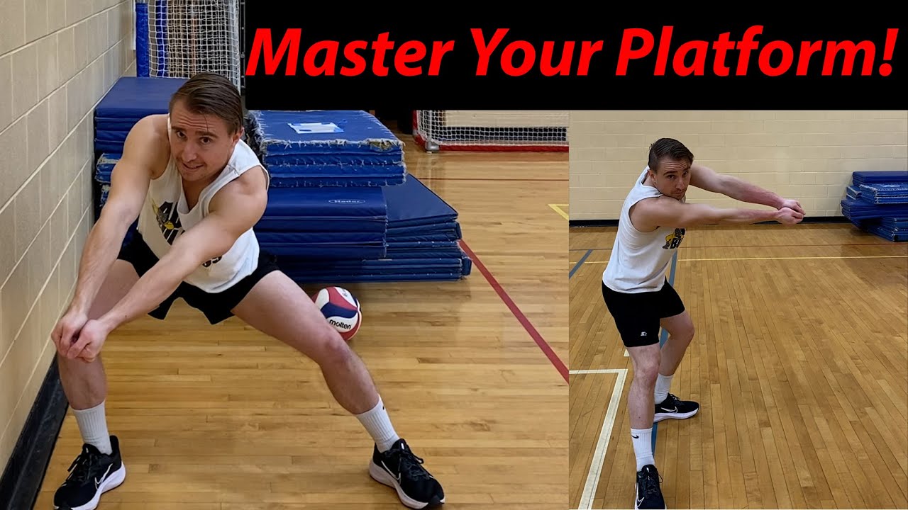 Pass Like a Volleyball God - Beginner to Advance - Platform Angles, Shoulder Passing, & Drop Steps