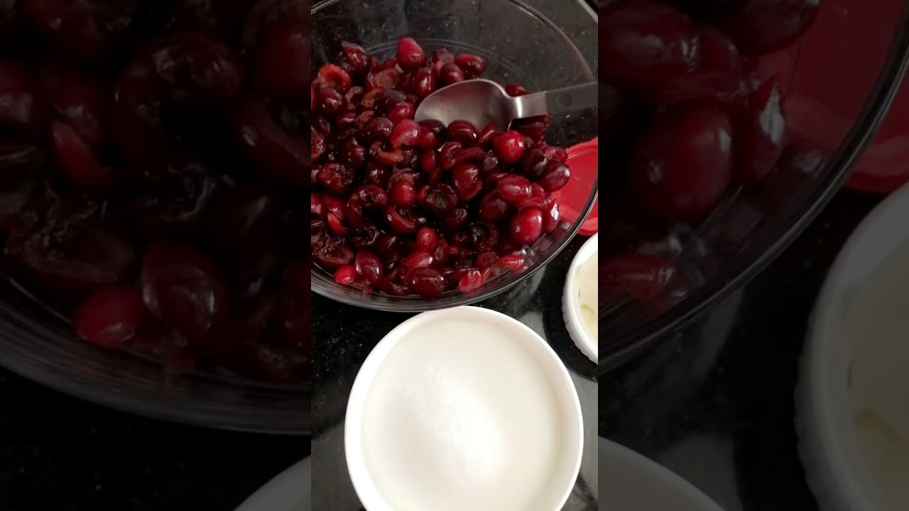 كيكة الكرز 🍒 cherry cake