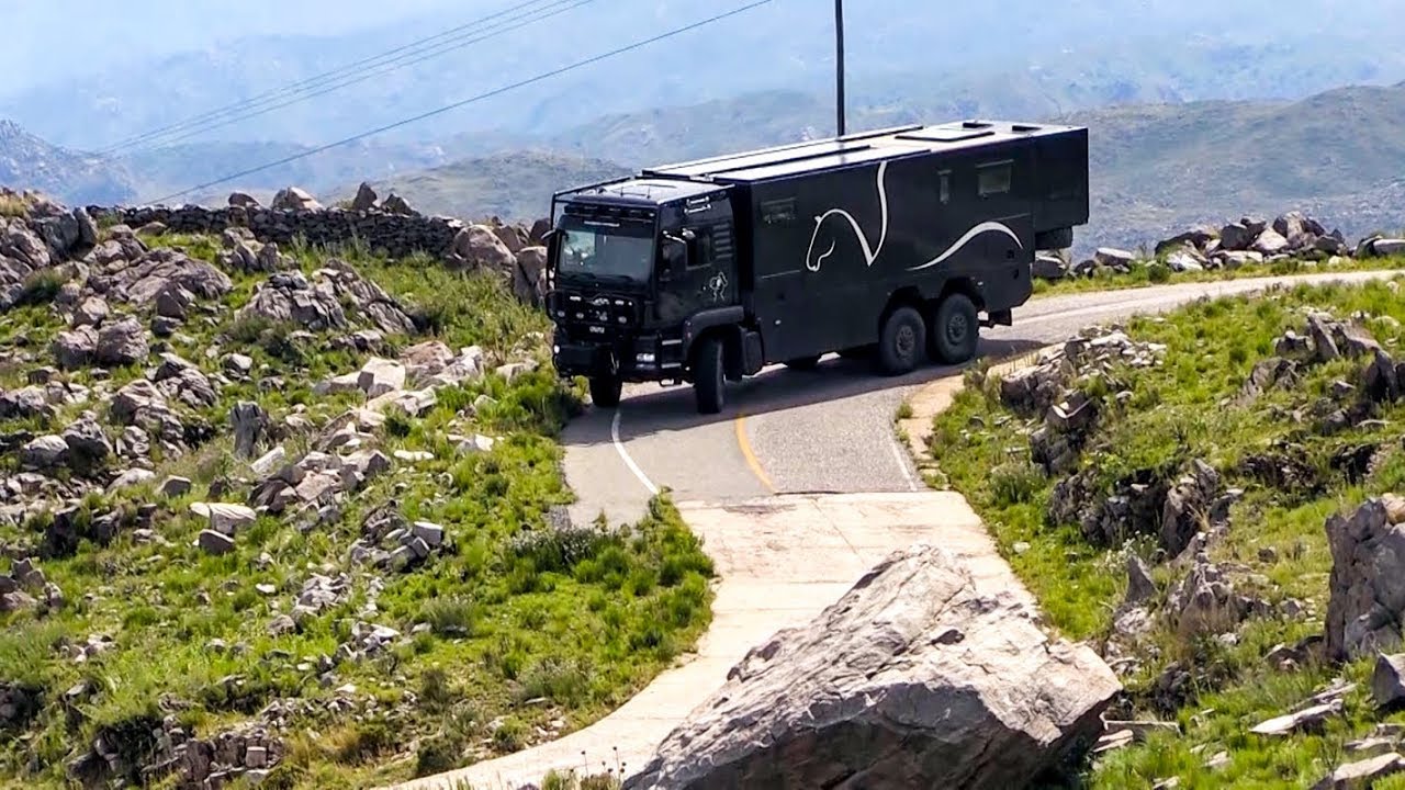Mit dem Expeditionsmobil über einen Fahrradpass • Weltreise