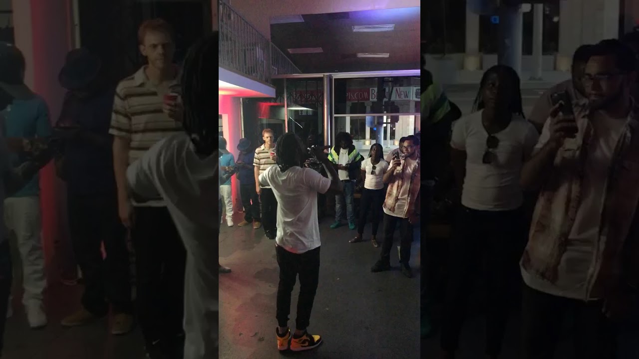 RajiTheOne Performs in Downtown Los Angeles