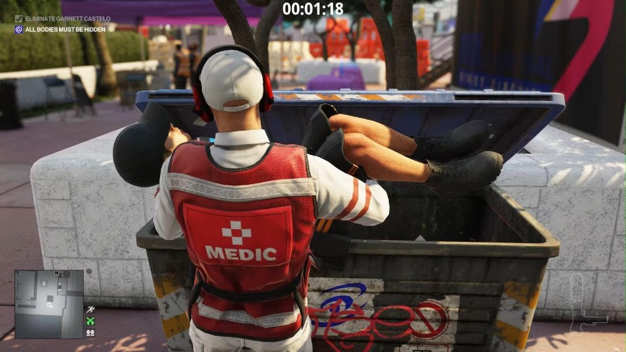 HITMAN WoA - Check Your Head - 1:23(White-Half's Contract)