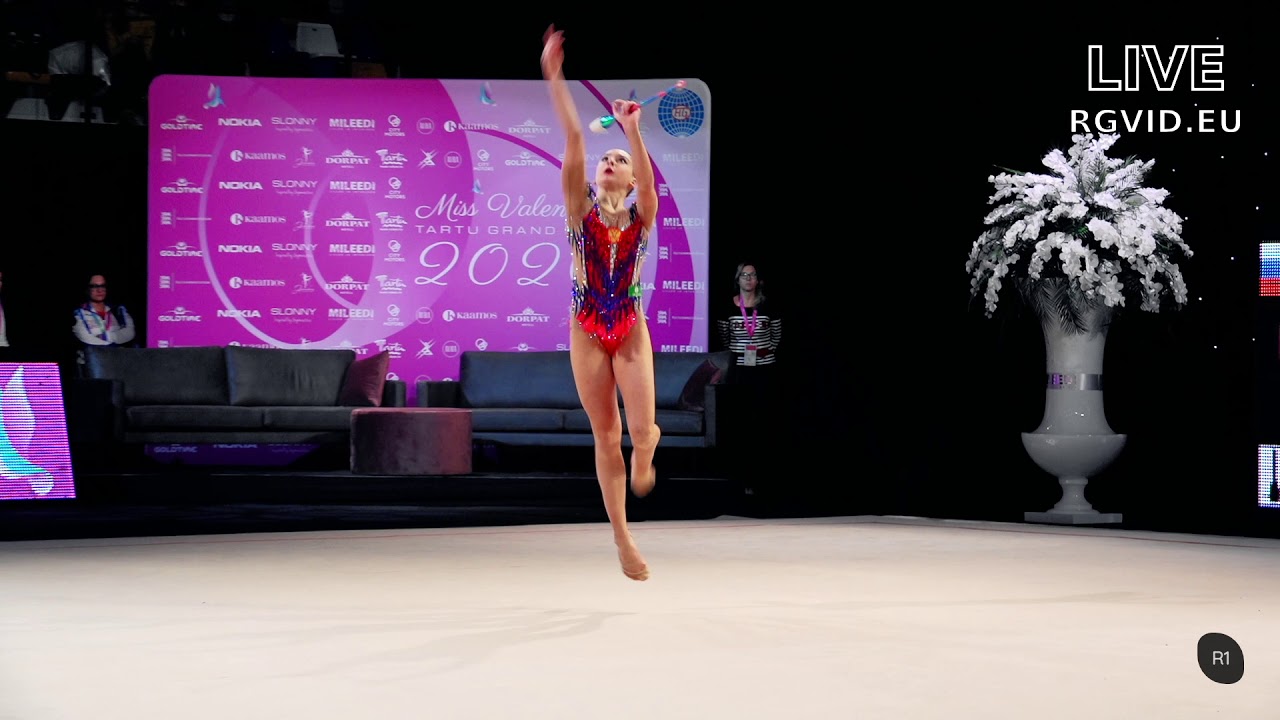 Lala Kramarenko –Clubs (AA) – 2020 Miss Valentine Grand Prix (Stream Highlight)