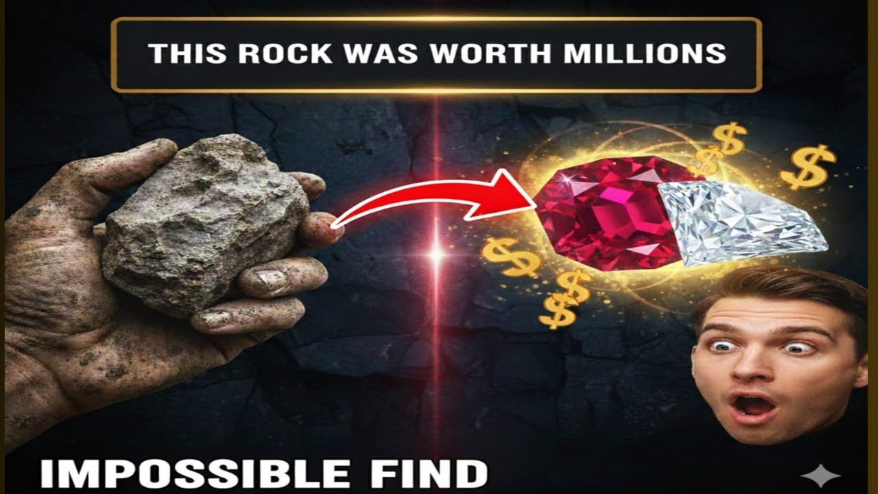 This Ugly Rock Was Used as a Doorstop… Now It’s Worth Millions