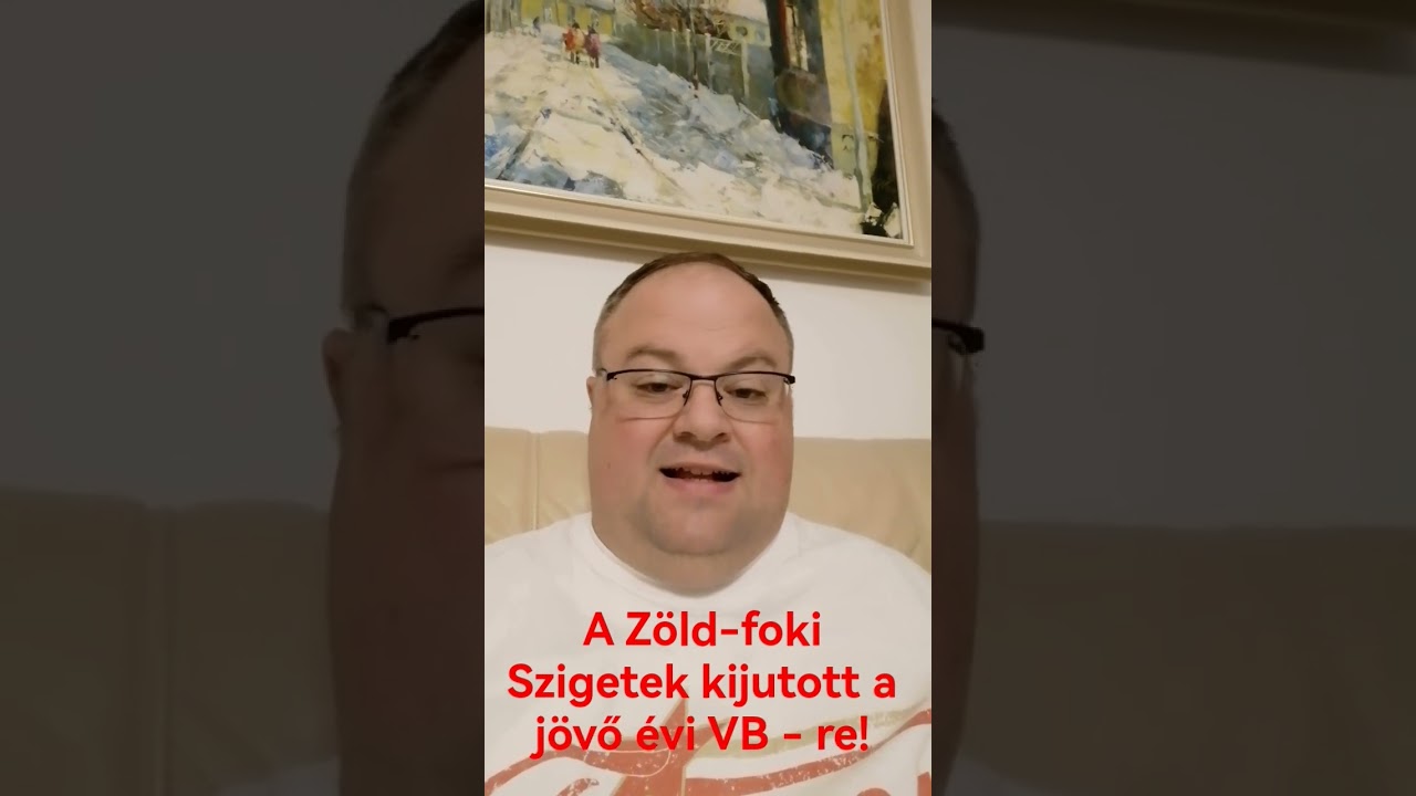 A Z&ouml;ld - foki Szigetek kijutott a j&ouml;vő &eacute;vi VB - re!!!!! #foci #focih&iacute;rek #soccernews