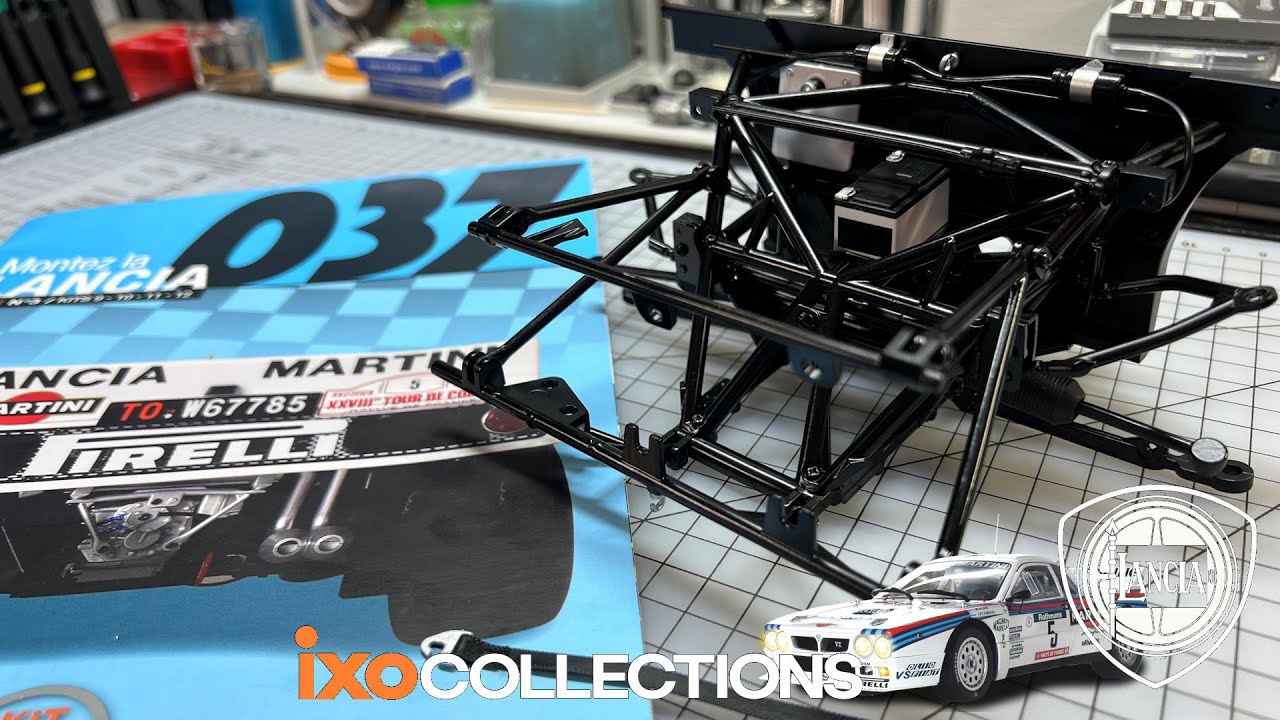 Build the 1:8 scale Lancia 037 - Pack 3 - Stages 9-12