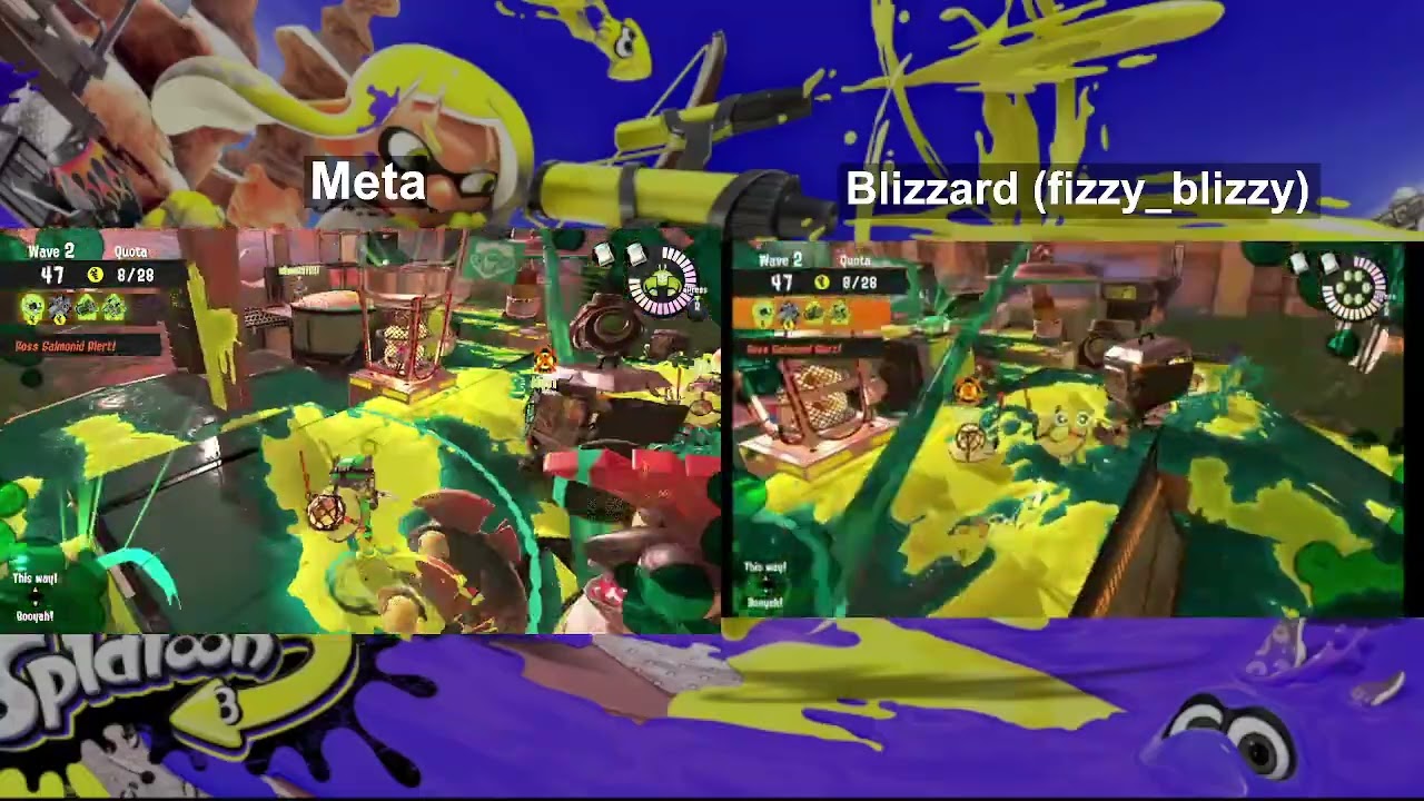 Splatoon 3 - Big Run Shift w/ Blizzard, Wheat, & Myst (9/2/23) [Switch]