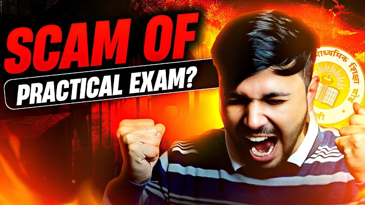 SCAM😰 Reality of PRACTICAL Exam🤯 Class 12 CBSE Boards 2024-25 😰