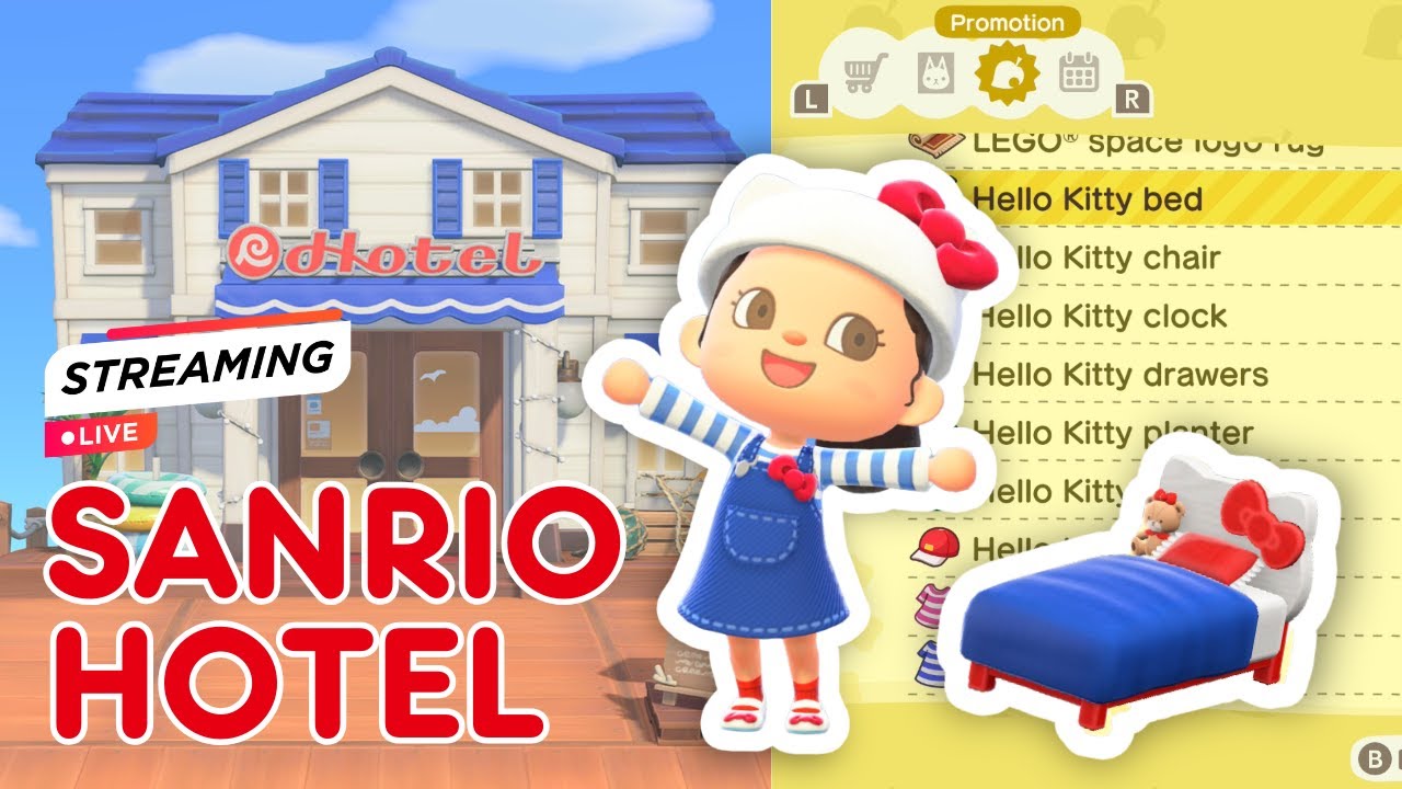 Hello Kitty Hotel Room
