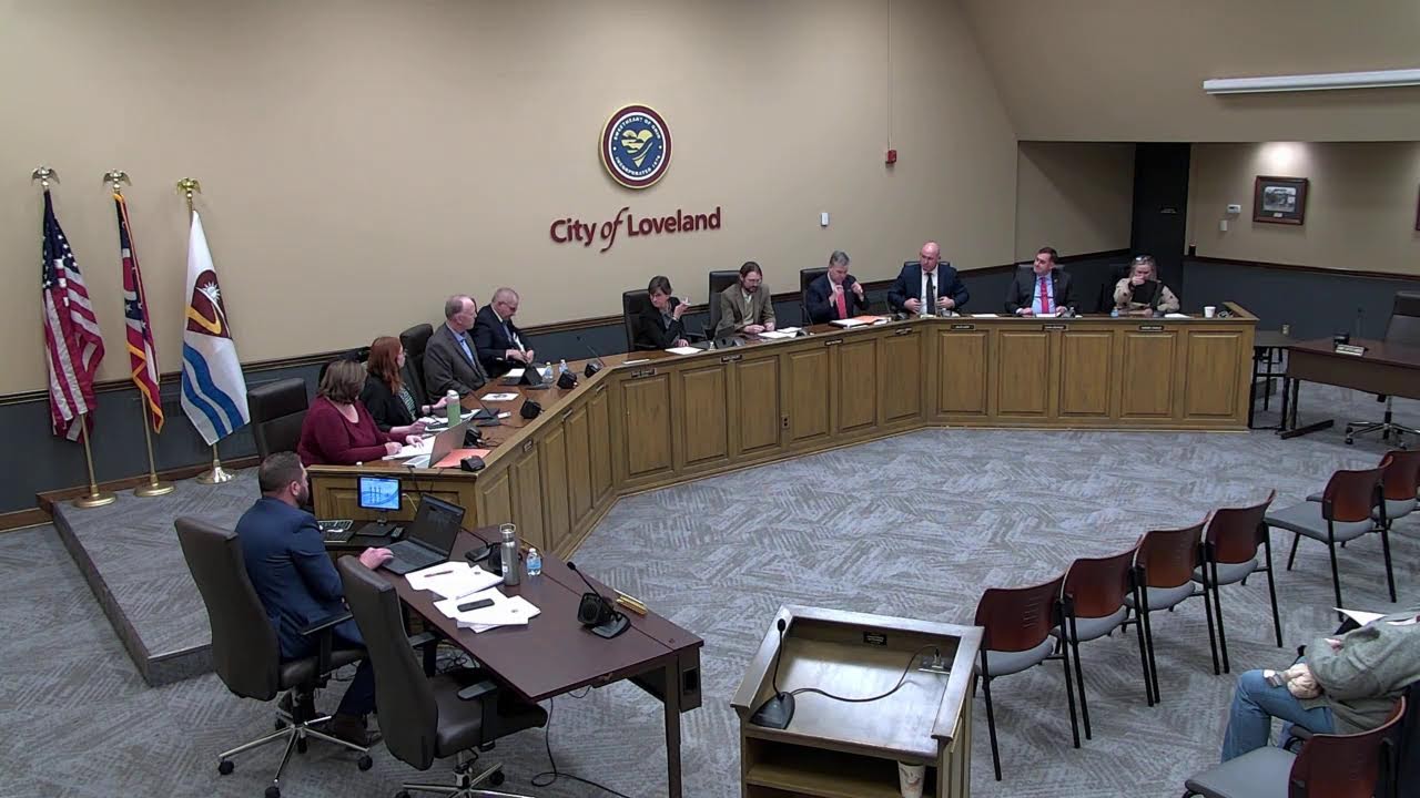 Loveland, Ohio City Council Meeting December 15, 2025