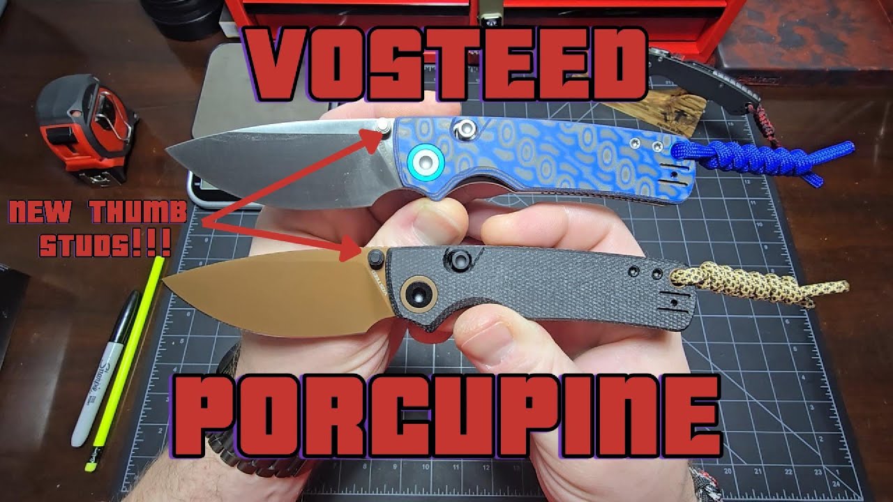 @vosteed_cutlery Porcupine TLL - Теперь с упорами для большого пальца!! Для меня это огромная раз...