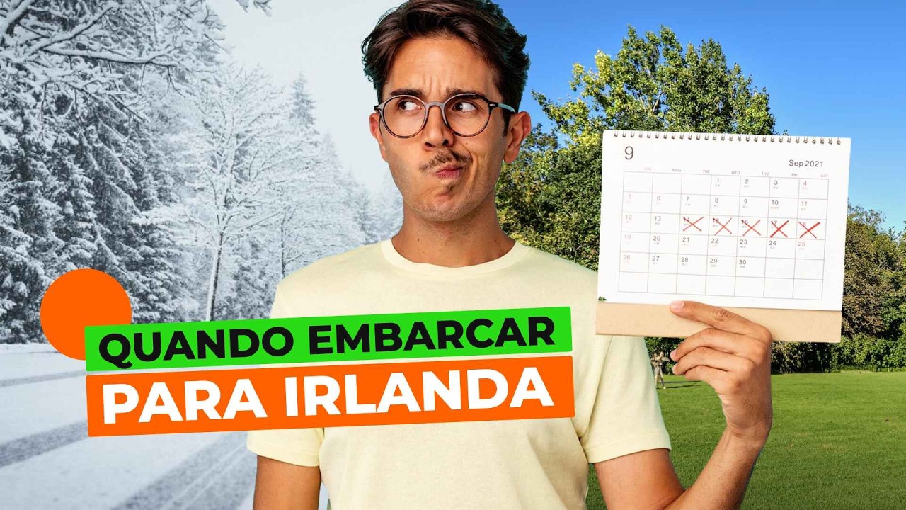 QUAL A MELHOR &Eacute;POCA PARA IR PRA IRLANDA? ✈️🇮🇪 Interc&acirc;mbio na Irlanda
