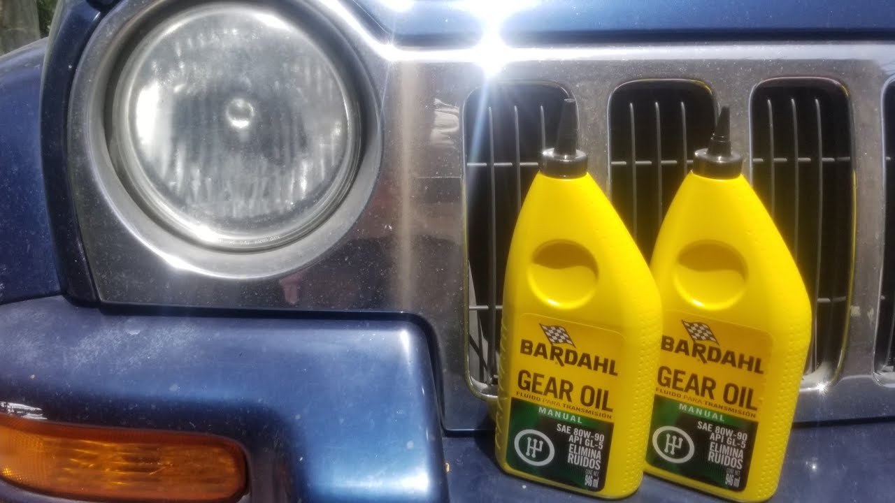 JEEP LIBERTY CAMBIO DE ACEITE DEL DIFERENCIAL