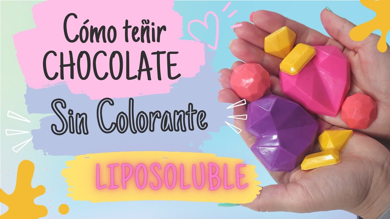 Cómo teñir chocolate🤎🍫 SIN COLORANTE LIPOSOLUBLE 😱😱 🤑