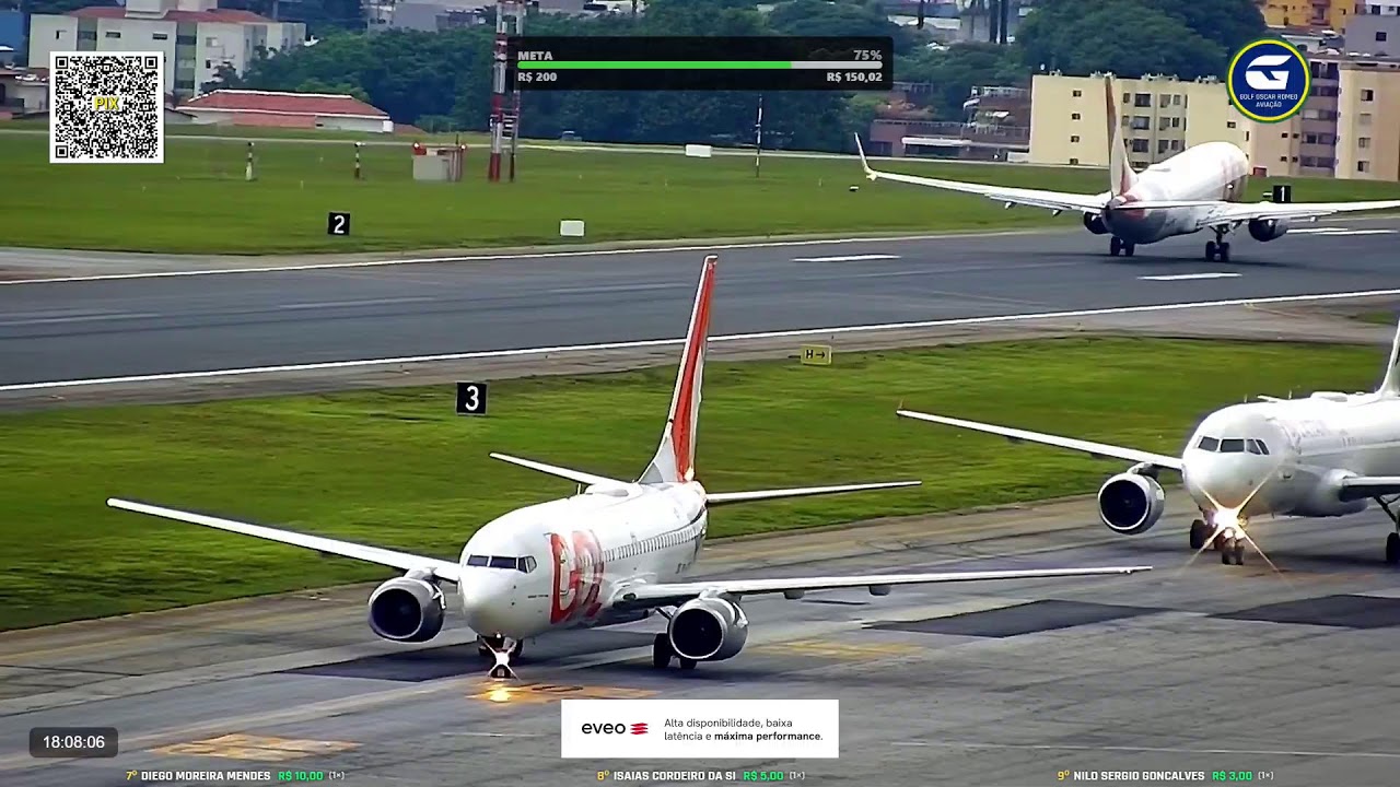 03/02/2026 - LIVE CGH, GRU, VCP - CÂMERAS GOLF OSCAR ROMEO AVIAÇÃO