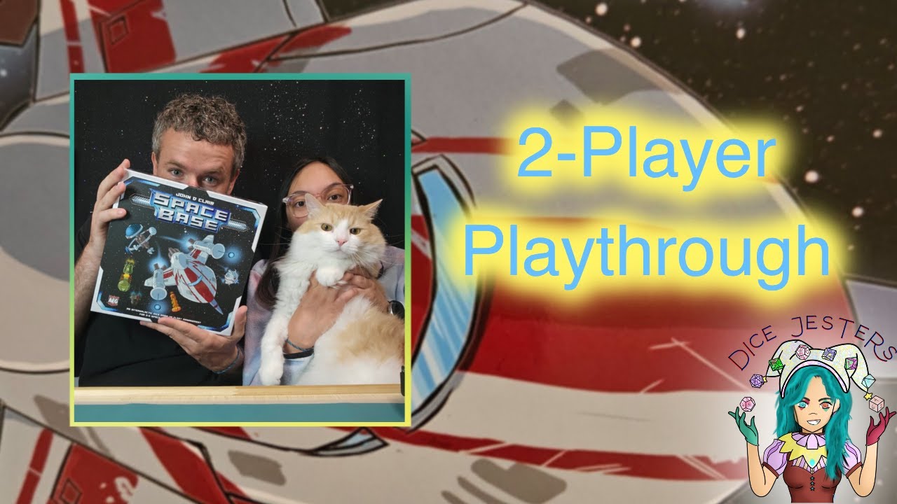 Space Base Board Game | 2-Player Playthrough | Dice Jesters
