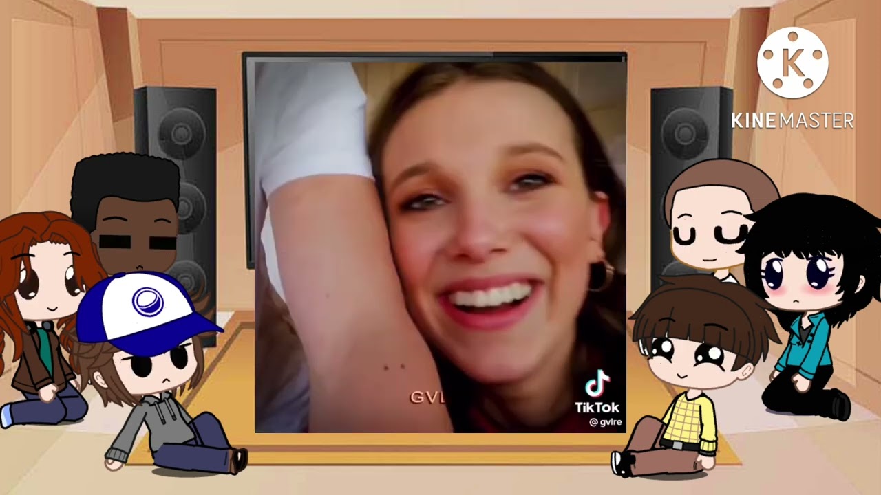 Stranger things react to their actors