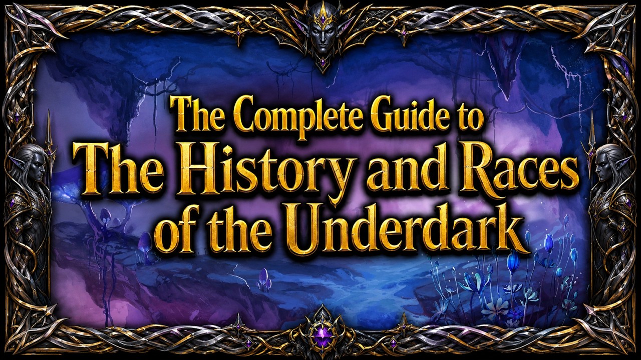 The Complete Guide to the History and Races of the Underdark