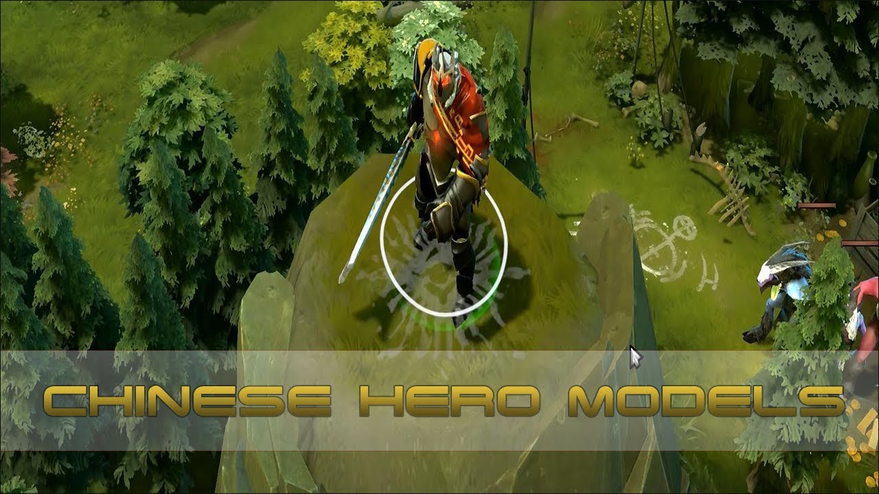 Chinese hero models [Dota 2]