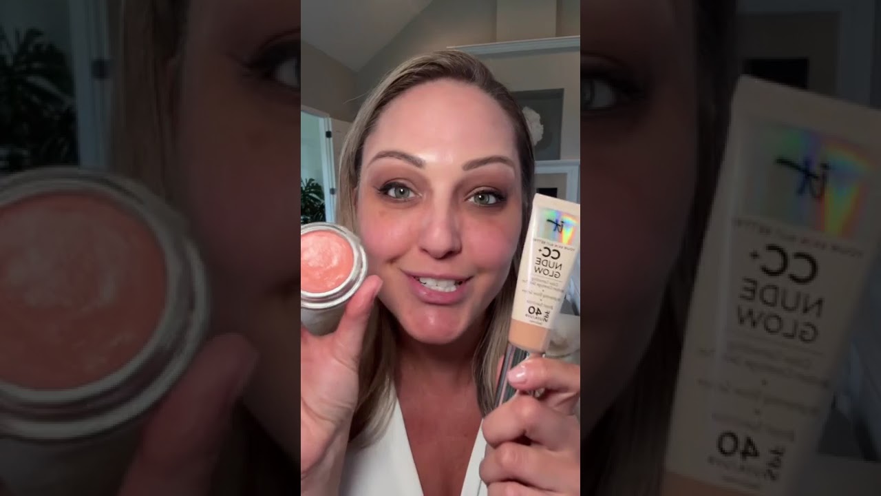 Recreating Kristin Davis' glowy look with IT Cosmetics CC+ Nude Glow!