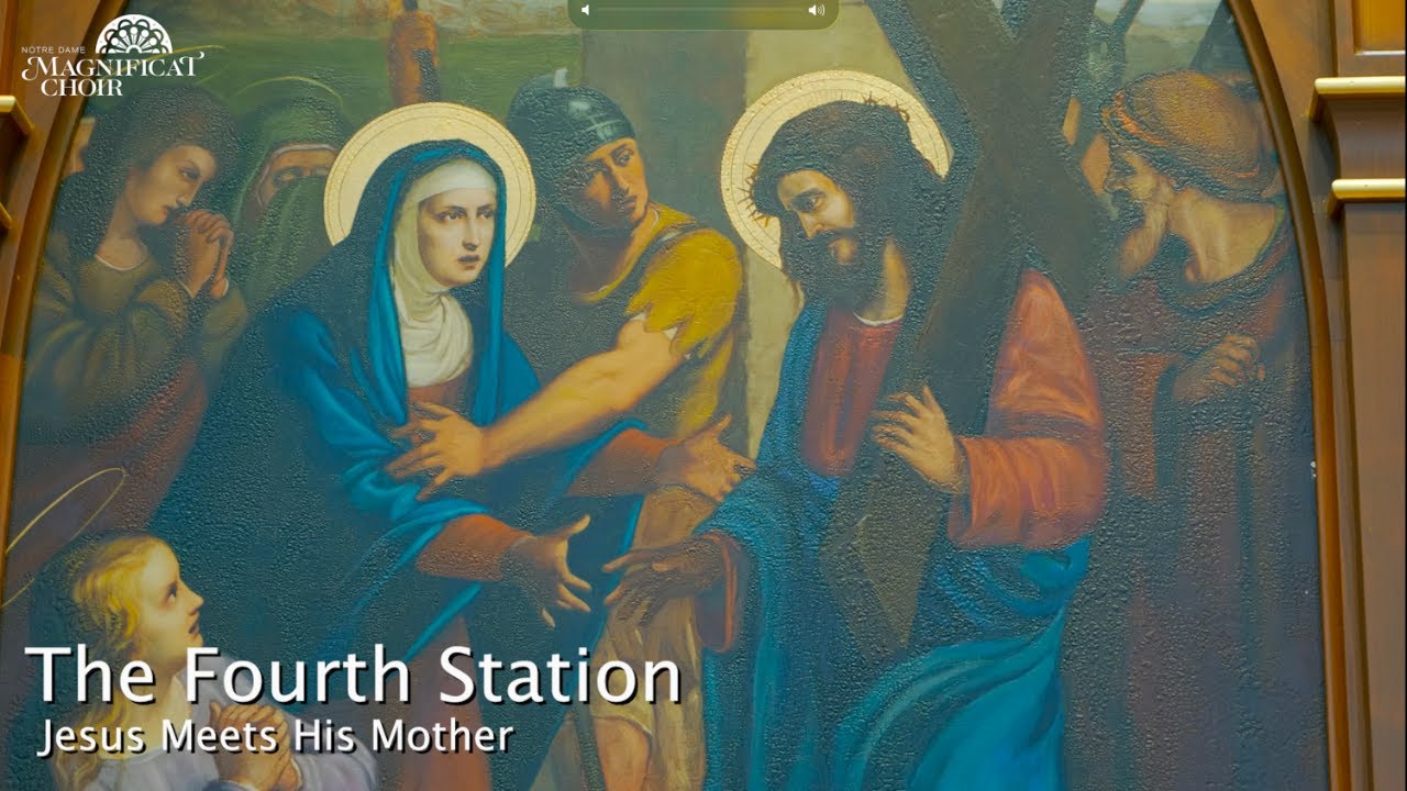 Notre Dame Magnificat Choir: Stabat Mater: IV. Quæ Morebat et Dolebat by Pergolesi + Fourth Station