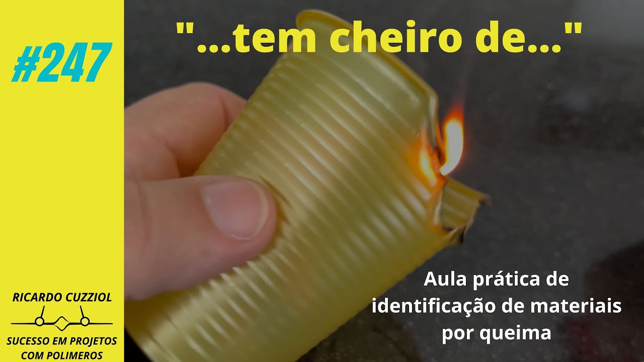 #247 - Aula prática - Identificação de materiais por queima