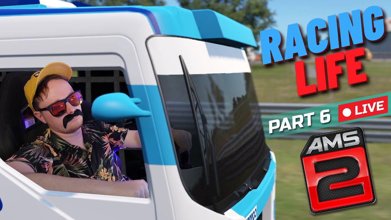 Keep On Truckin… AMS2 Career Mode with RACING LIFE 🅻🅸🆅🅴 PART 6