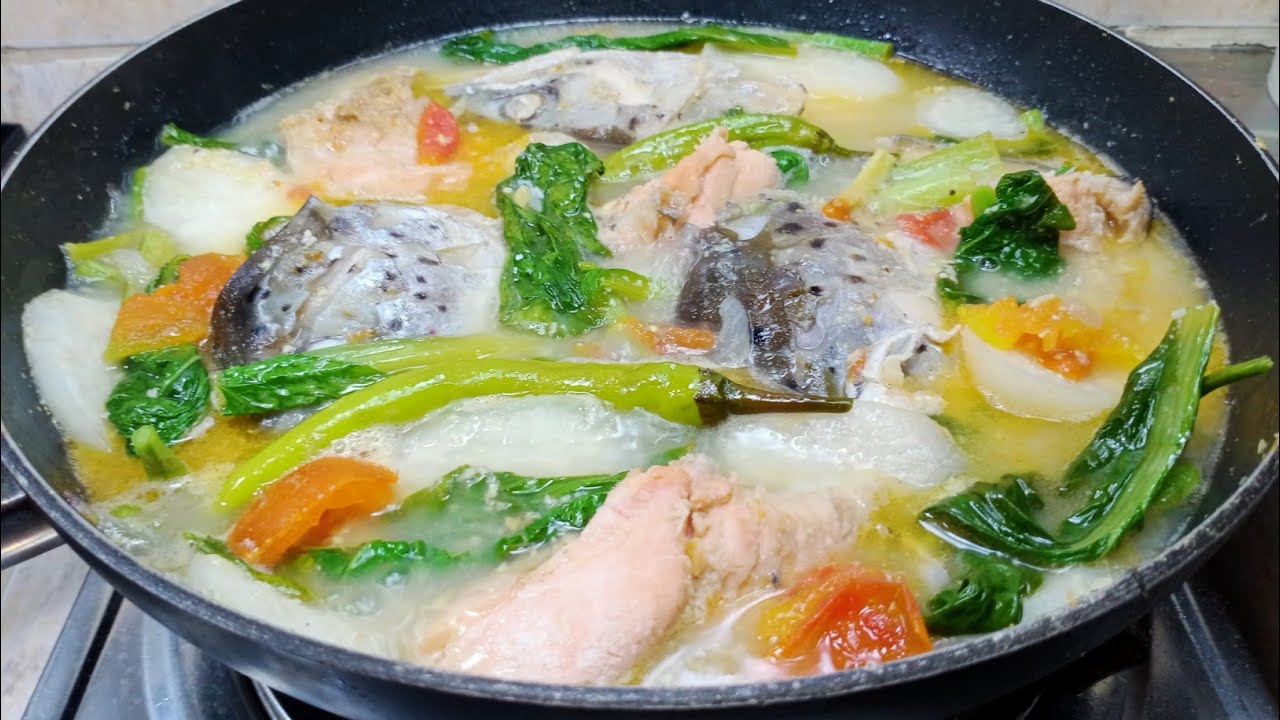 ETO AND THE BEST NA LUTO SA ULO NG SALMON! SOBRANG SARAP! #sinigangsamiso