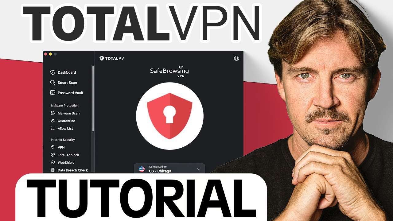 Here's How To Use Total VPN | Easy Total AV VPN tutorial! 💥