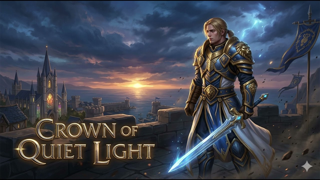 Crown of Quiet Light I Anduin Wrynn Tribute | World of Warcraft I Emotional Cinematic Fantasy I WOW