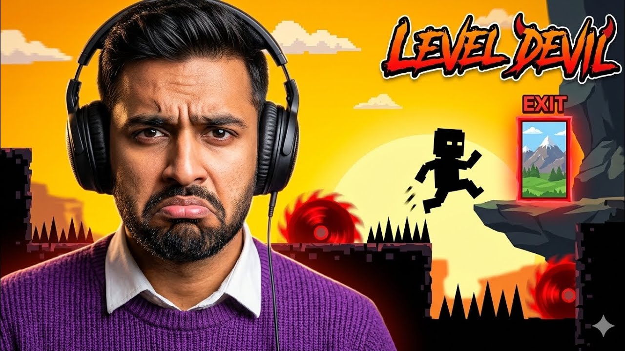 LEVEL DEVIL DANGEROUS GAMEPLAY | LEVEL DEVIL GAMEPLAY | SNOHEX #1 #snohex #leveldevil