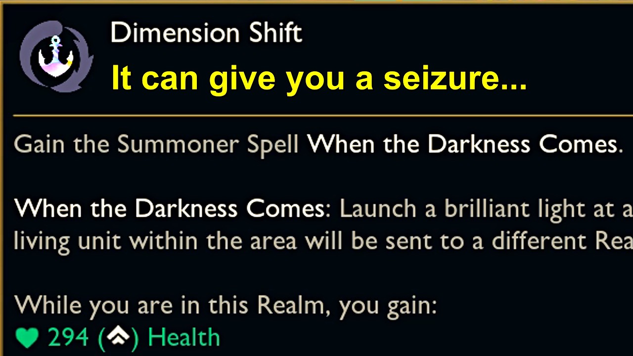 Riot, PLEASE FIX IT ASAP!